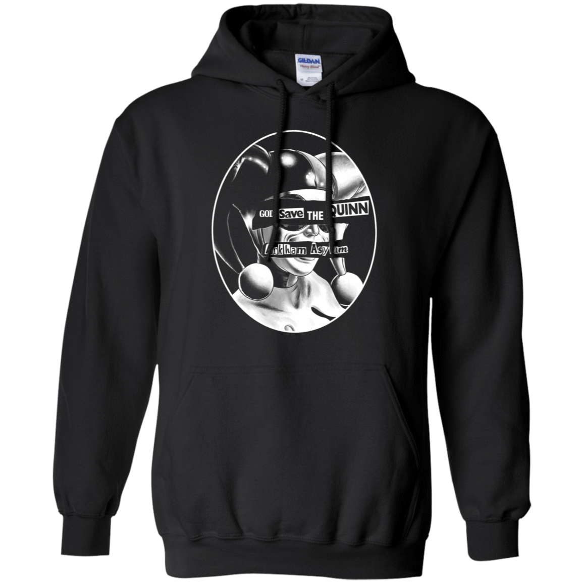 Sweatshirts Black / S God Save The Quinn Pullover Hoodie