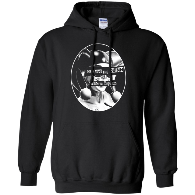 Sweatshirts Black / S God Save The Quinn Pullover Hoodie