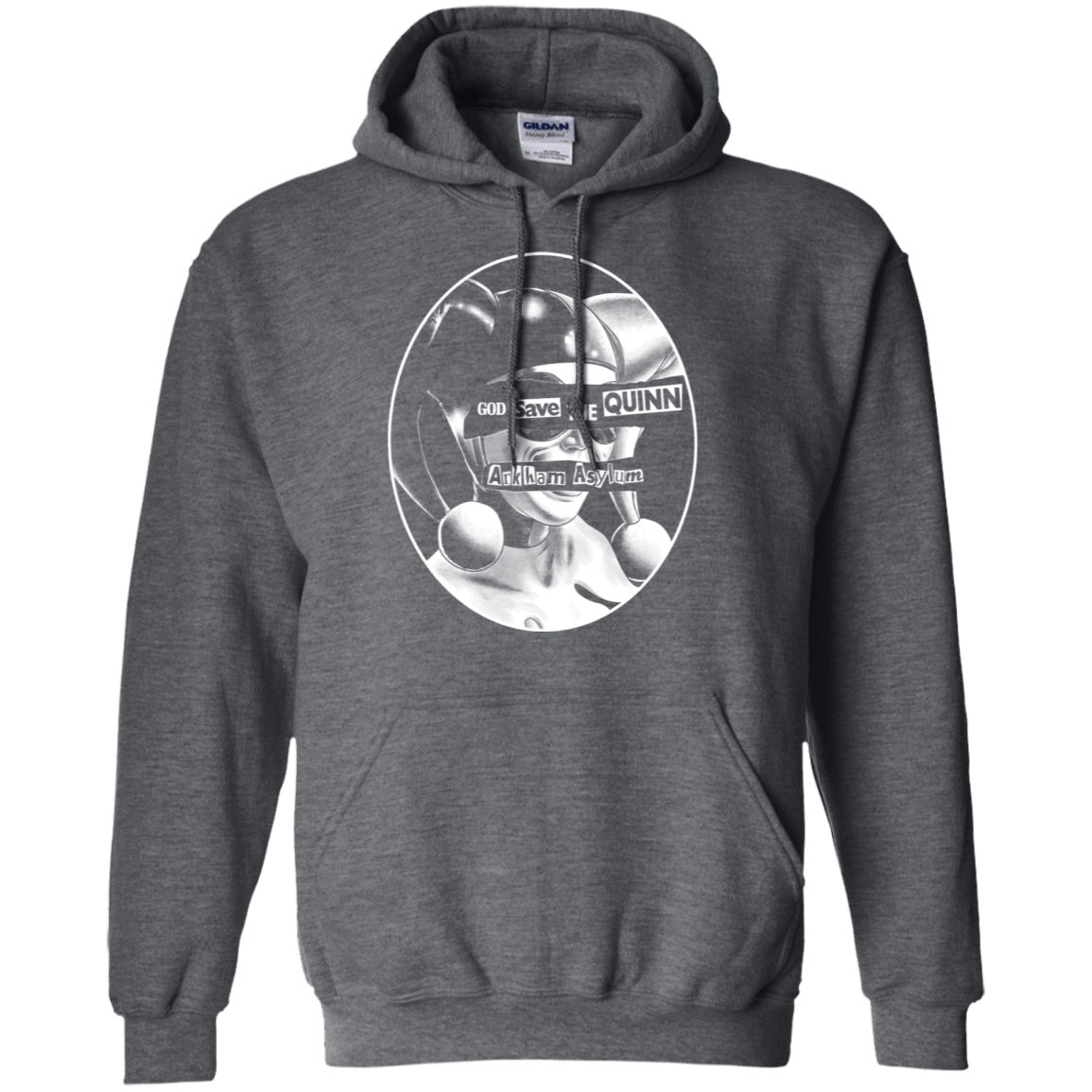 Sweatshirts Dark Heather / S God Save The Quinn Pullover Hoodie