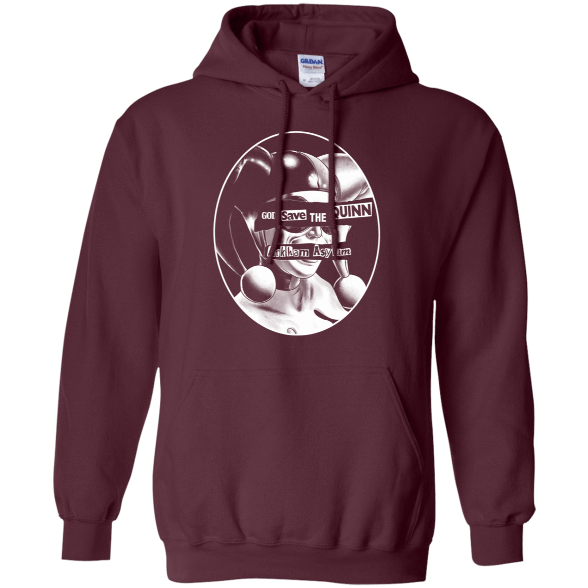 Sweatshirts Maroon / S God Save The Quinn Pullover Hoodie