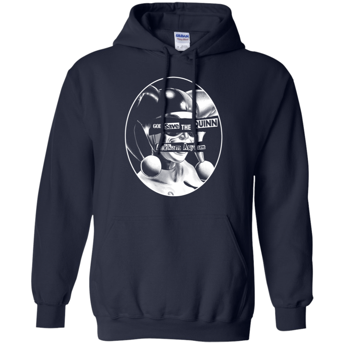 Sweatshirts Navy / S God Save The Quinn Pullover Hoodie