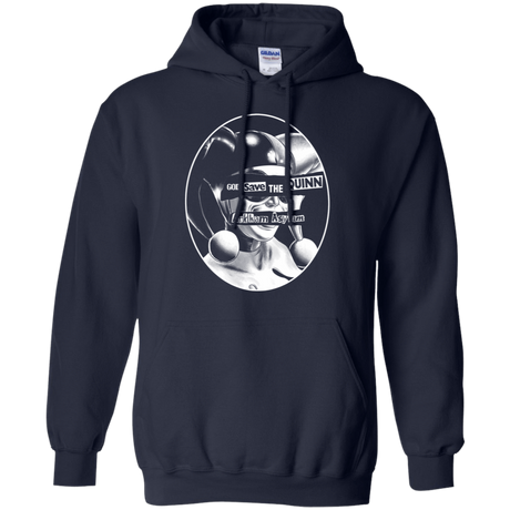 Sweatshirts Navy / S God Save The Quinn Pullover Hoodie