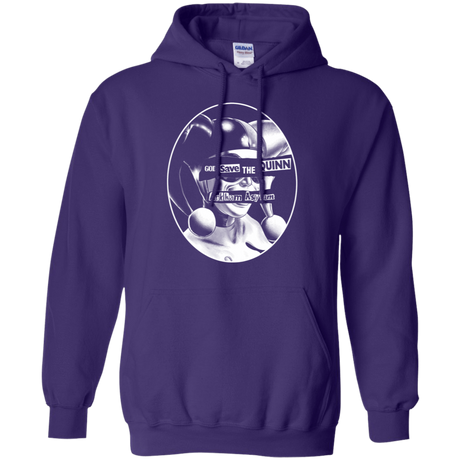 Sweatshirts Purple / S God Save The Quinn Pullover Hoodie