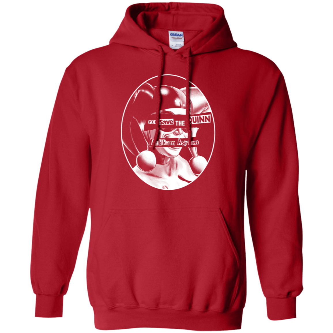 Sweatshirts Red / S God Save The Quinn Pullover Hoodie