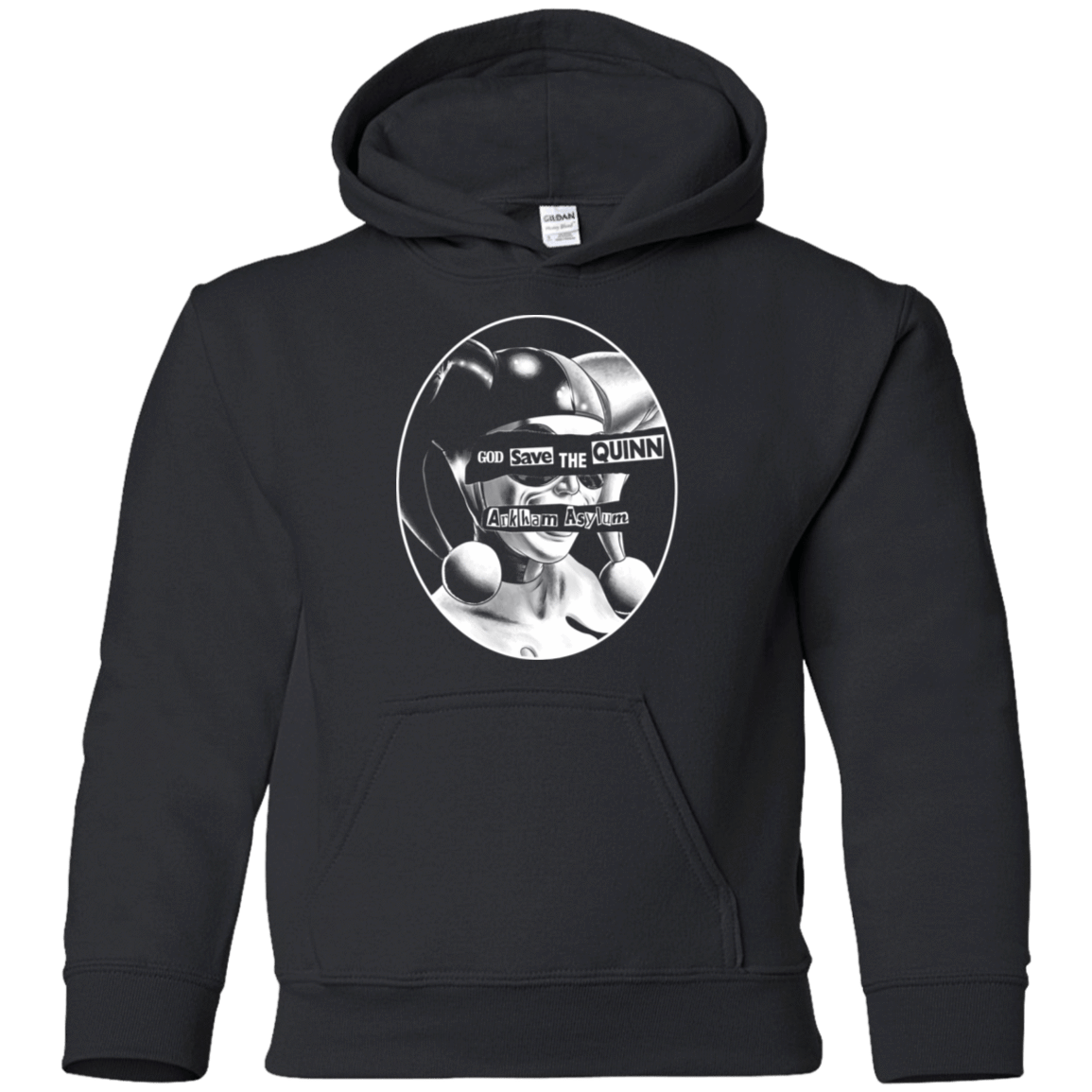 Sweatshirts Black / YS God Save The Quinn Youth Hoodie