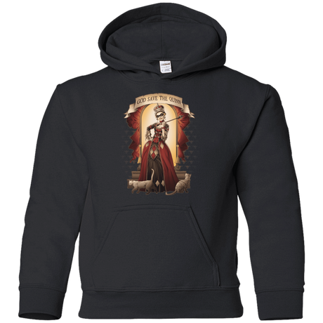 Sweatshirts Black / YS God Save The Quinn Youth Hoodie