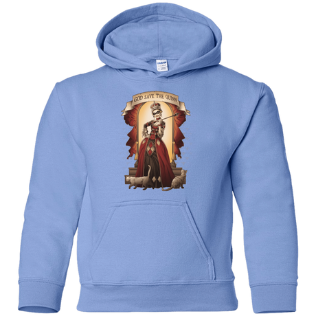 Sweatshirts Carolina Blue / YS God Save The Quinn Youth Hoodie