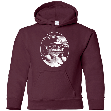 Sweatshirts Maroon / YS God Save The Quinn Youth Hoodie