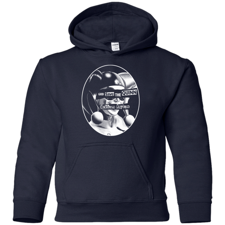 Sweatshirts Navy / YS God Save The Quinn Youth Hoodie