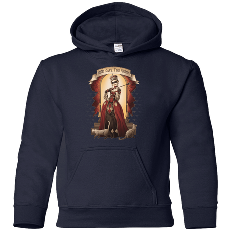 Sweatshirts Navy / YS God Save The Quinn Youth Hoodie