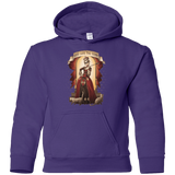 Sweatshirts Purple / YS God Save The Quinn Youth Hoodie