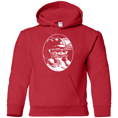 Sweatshirts Red / YS God Save The Quinn Youth Hoodie