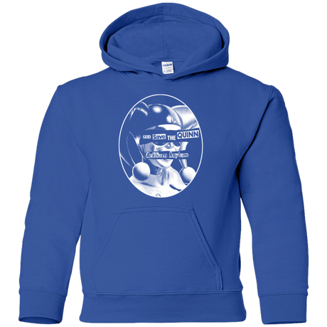 Sweatshirts Royal / YS God Save The Quinn Youth Hoodie