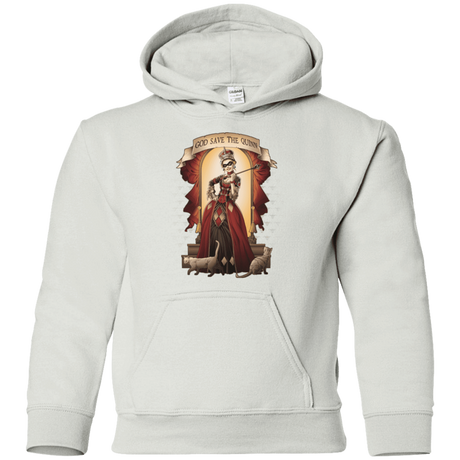 Sweatshirts White / YS God Save The Quinn Youth Hoodie