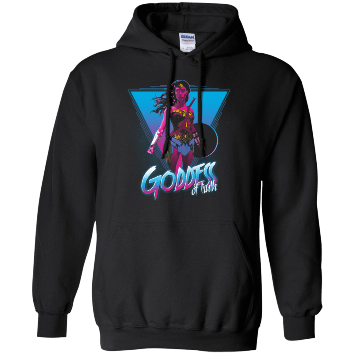 Sweatshirts Black / Small Goddess of truth Pullover Hoodie