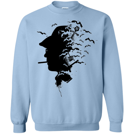 Sweatshirts Light Blue / Small Going Gonzo Crewneck Sweatshirt