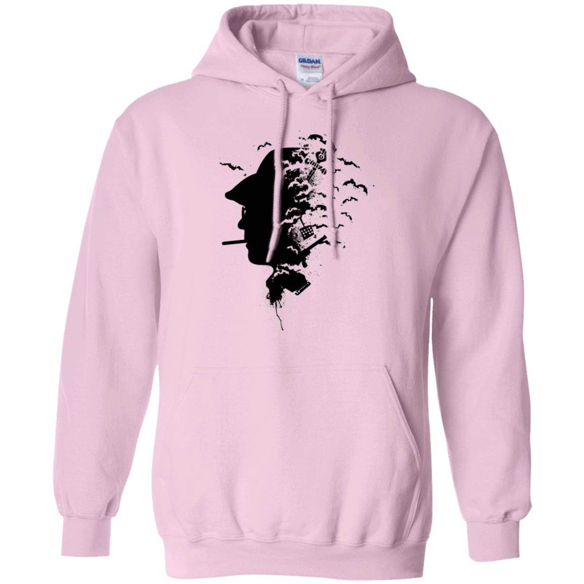 Sweatshirts Light Pink / Small Going Gonzo Pullover Hoodie