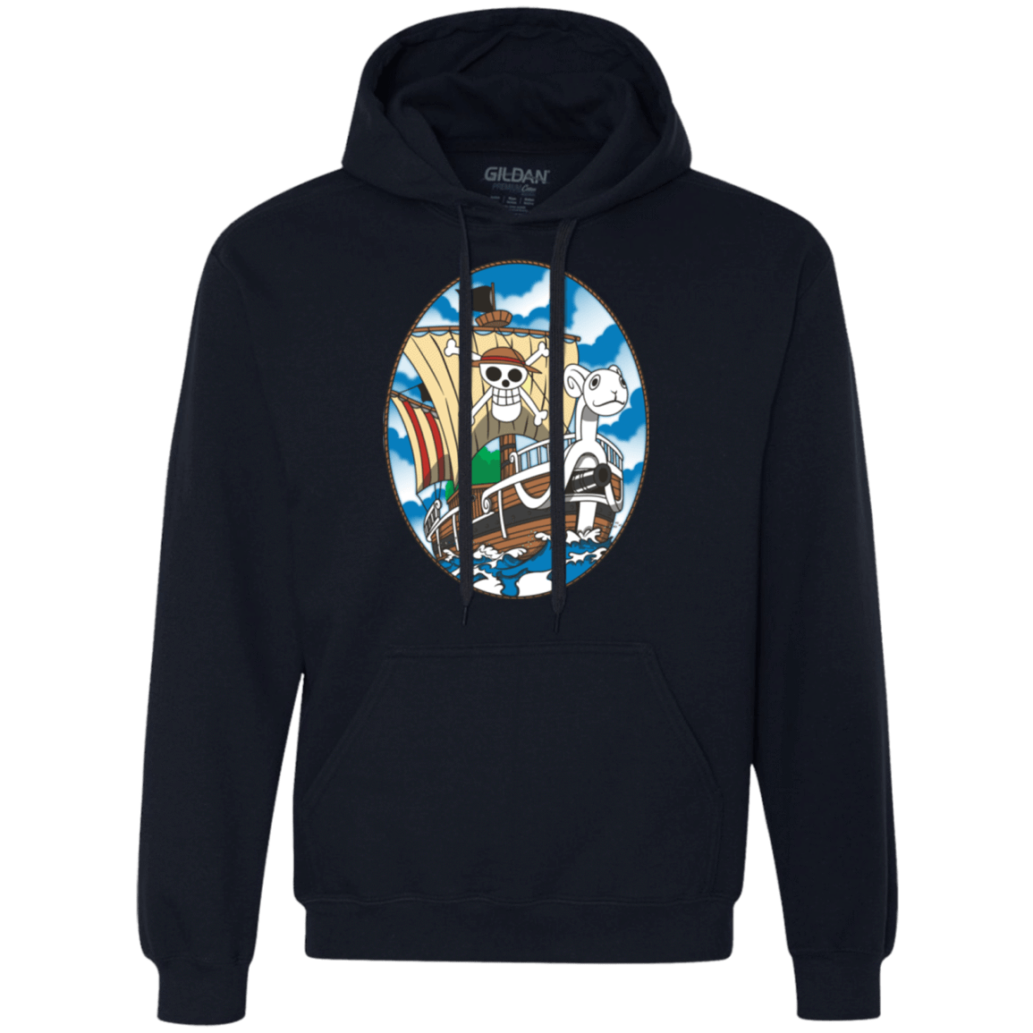 Sweatshirts Navy / Small Going Merry Premium Fleece Hoodie