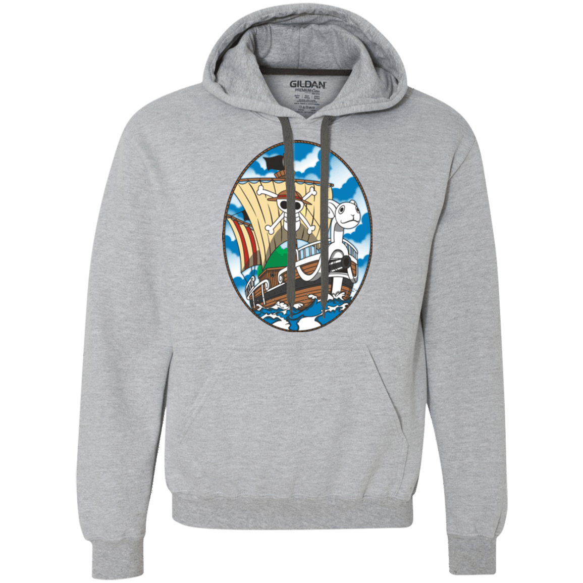 Sweatshirts Sport Grey / Small Going Merry Premium Fleece Hoodie