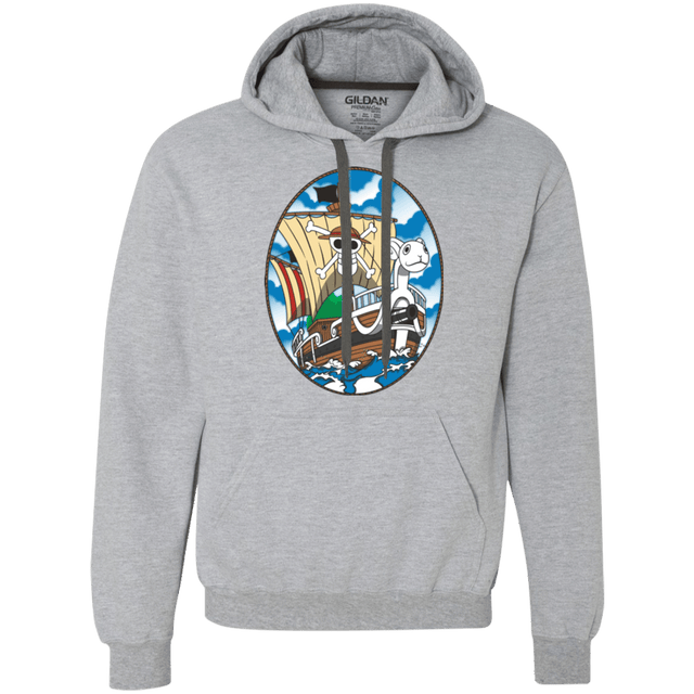 Sweatshirts Sport Grey / Small Going Merry Premium Fleece Hoodie