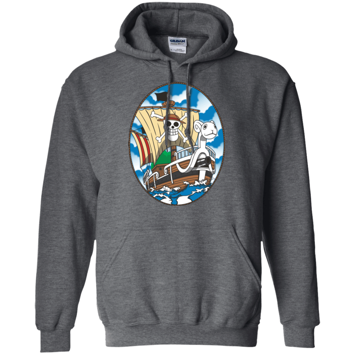 Sweatshirts Dark Heather / Small Going Merry Pullover Hoodie