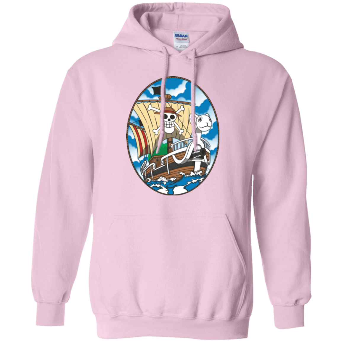 Sweatshirts Light Pink / Small Going Merry Pullover Hoodie