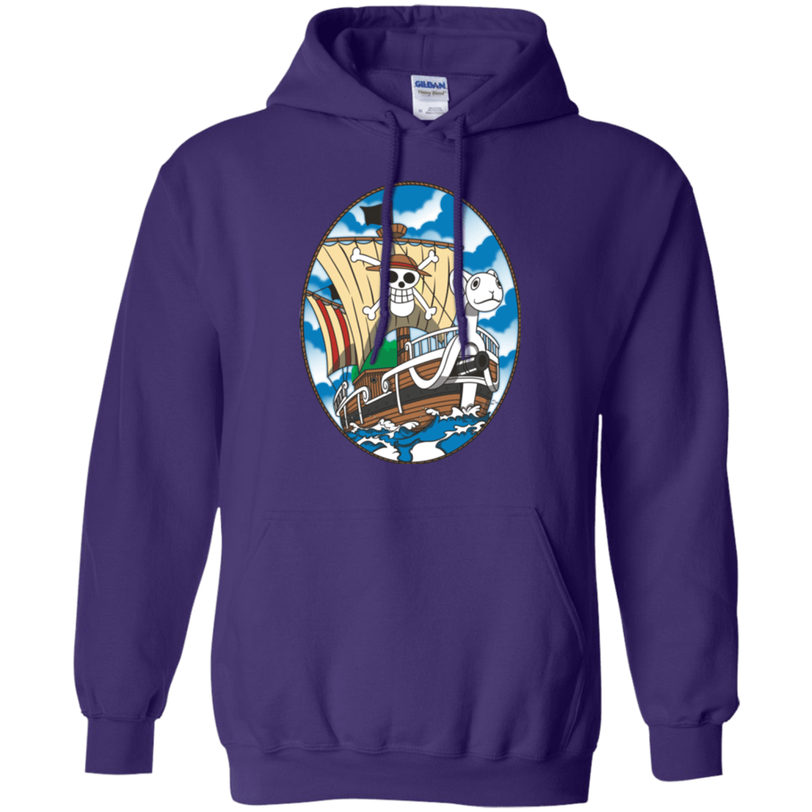 Sweatshirts Purple / Small Going Merry Pullover Hoodie