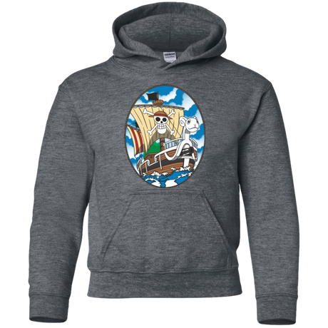 Sweatshirts Dark Heather / YS Going Merry Youth Hoodie
