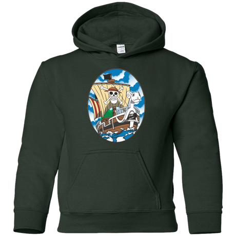 Sweatshirts Forest Green / YS Going Merry Youth Hoodie
