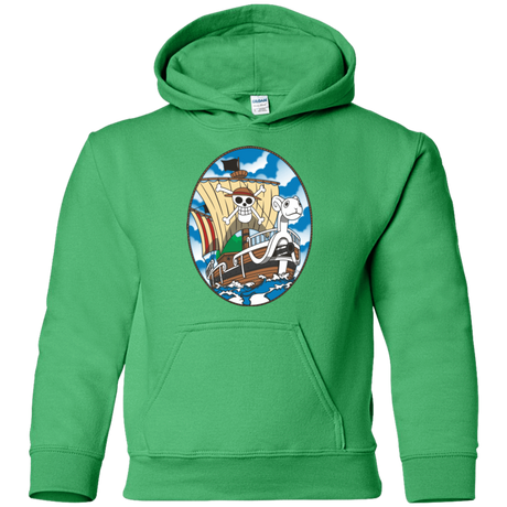 Sweatshirts Irish Green / YS Going Merry Youth Hoodie