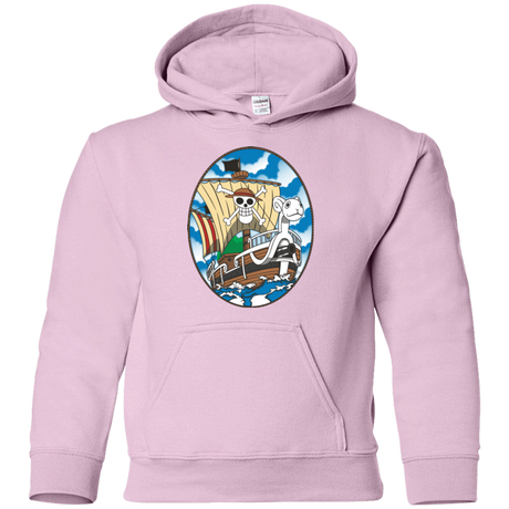 Sweatshirts Light Pink / YS Going Merry Youth Hoodie