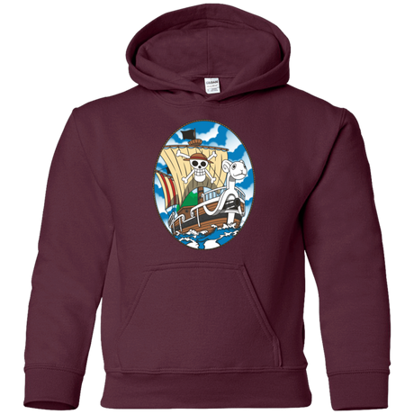 Sweatshirts Maroon / YS Going Merry Youth Hoodie