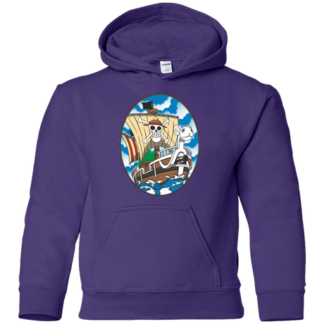 Sweatshirts Purple / YS Going Merry Youth Hoodie