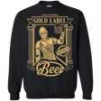 Sweatshirts Black / S Gold Label Beer Crewneck Sweatshirt