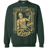 Sweatshirts Forest Green / S Gold Label Beer Crewneck Sweatshirt