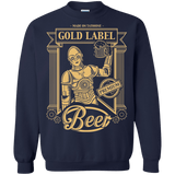 Sweatshirts Navy / S Gold Label Beer Crewneck Sweatshirt