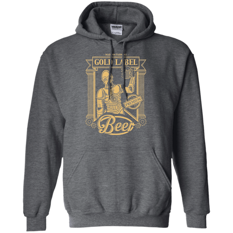 Sweatshirts Dark Heather / S Gold Label Beer Pullover Hoodie