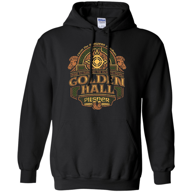 Sweatshirts Black / S Golden Hall Pilsner Pullover Hoodie