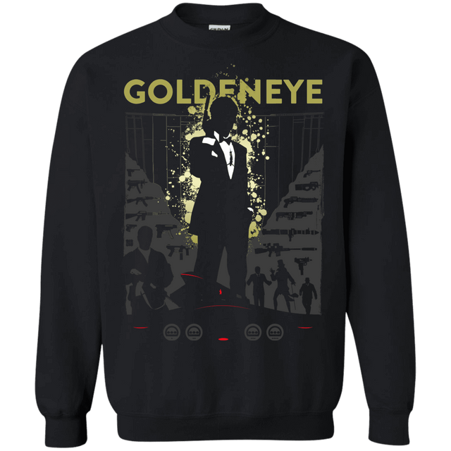 Sweatshirts Black / S Goldeneye Crewneck Sweatshirt