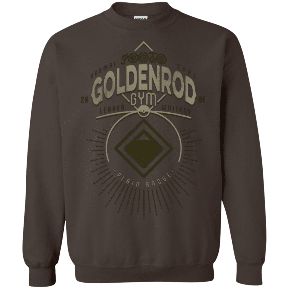 Sweatshirts Dark Chocolate / Small Goldenrod Gym Crewneck Sweatshirt