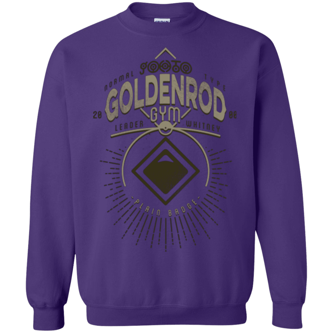 Sweatshirts Purple / Small Goldenrod Gym Crewneck Sweatshirt