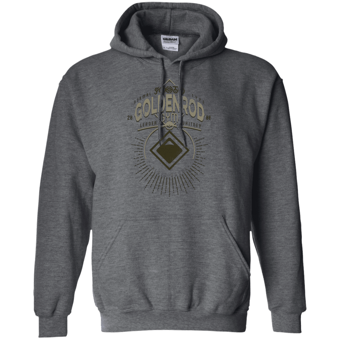 Sweatshirts Dark Heather / Small Goldenrod Gym Pullover Hoodie