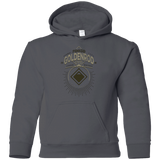 Sweatshirts Charcoal / YS Goldenrod Gym Youth Hoodie