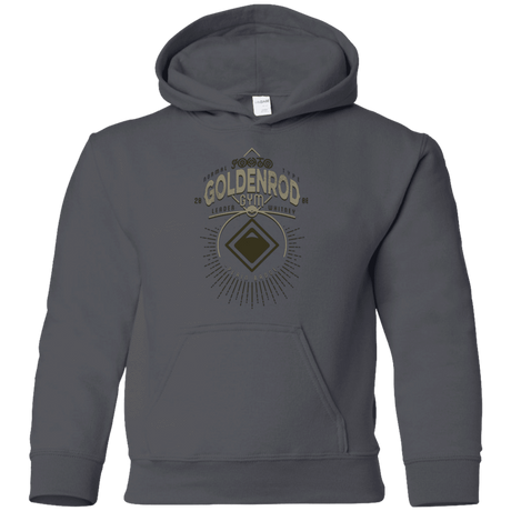 Sweatshirts Charcoal / YS Goldenrod Gym Youth Hoodie