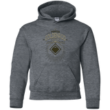 Sweatshirts Dark Heather / YS Goldenrod Gym Youth Hoodie