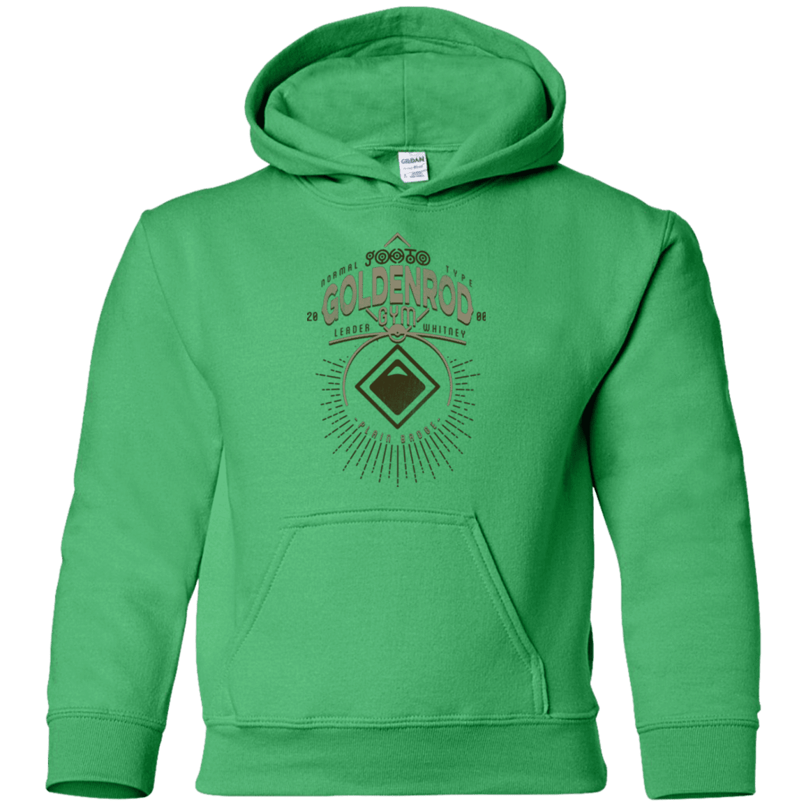 Sweatshirts Irish Green / YS Goldenrod Gym Youth Hoodie