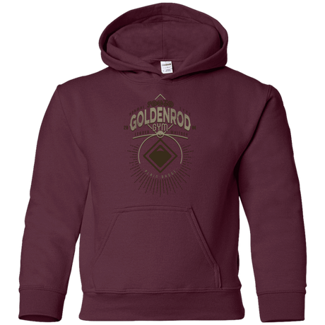 Sweatshirts Maroon / YS Goldenrod Gym Youth Hoodie