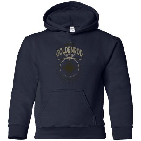 Sweatshirts Navy / YS Goldenrod Gym Youth Hoodie