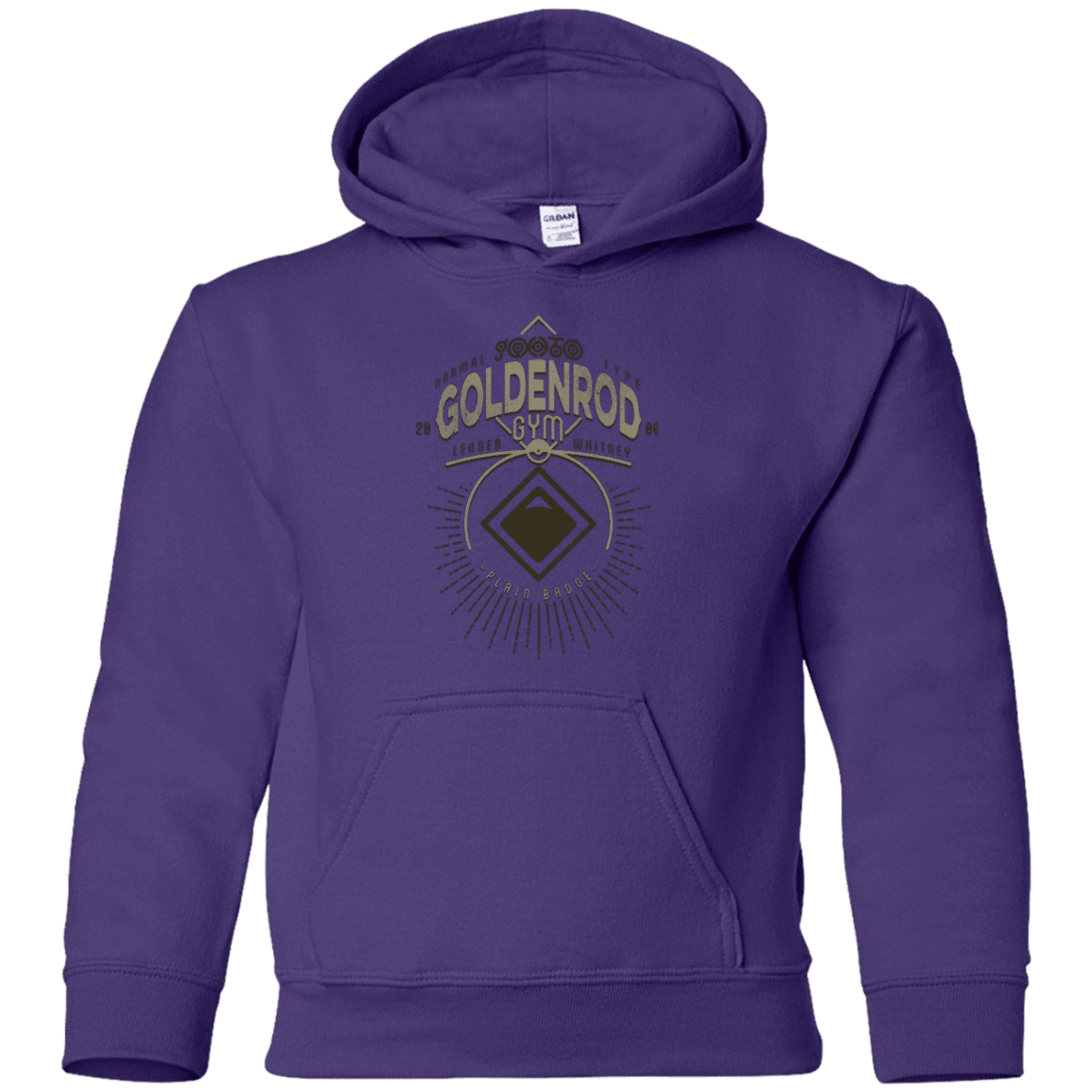 Sweatshirts Purple / YS Goldenrod Gym Youth Hoodie