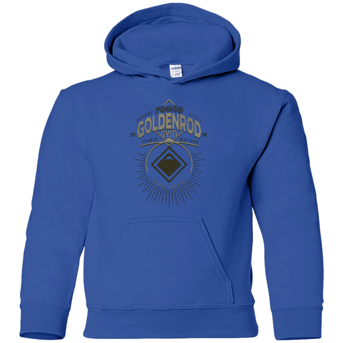 Sweatshirts Royal / YS Goldenrod Gym Youth Hoodie